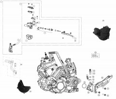 mr-250-pro-2022-noir-commande-dembrayage