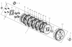 mrt-125-lc-e5-2021-blanc-embrayage