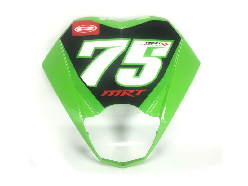 Piéce MRT 50 Pro SM 2015 Pro Vert, Powerup, : SUPPORT DE PLAQUE PHARE