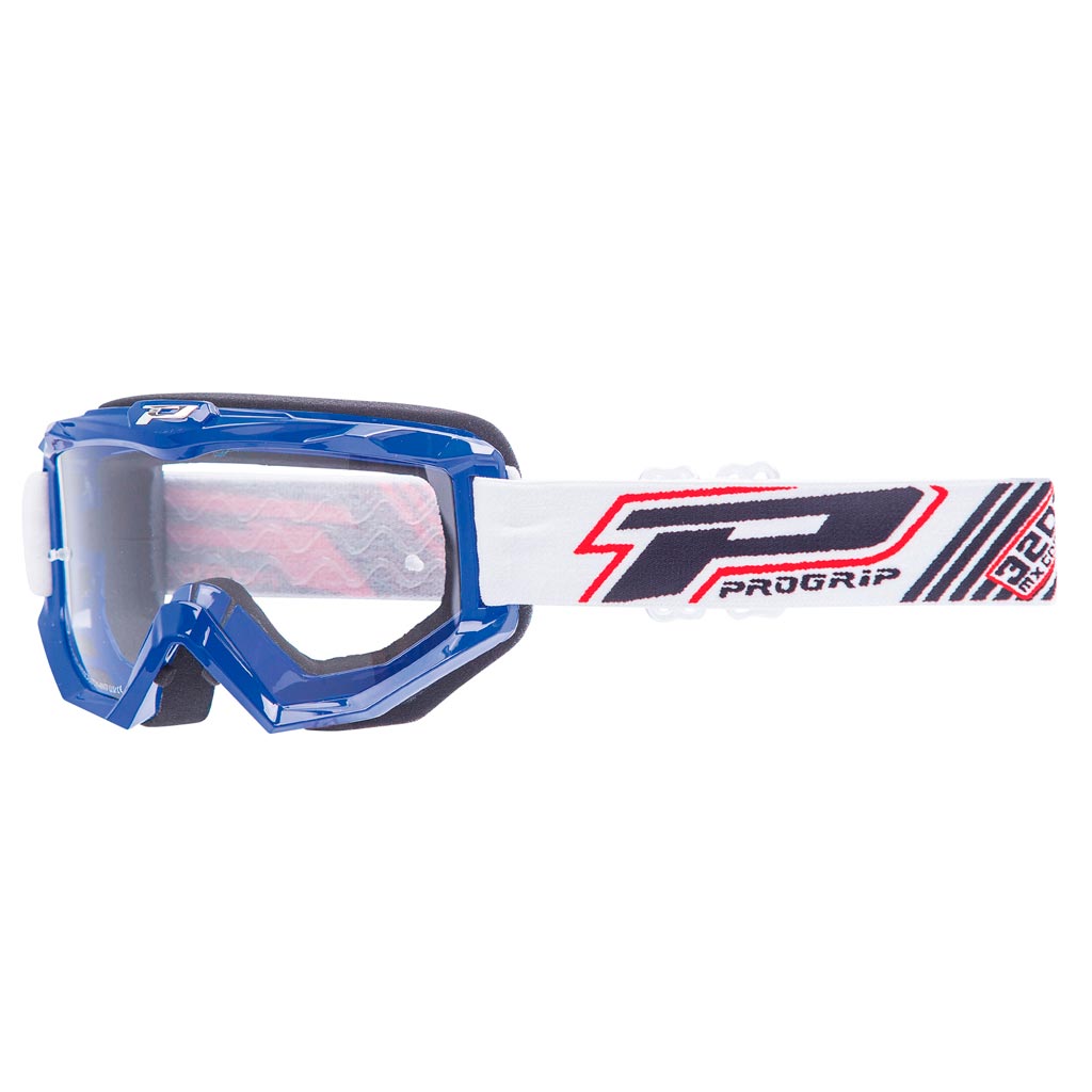 Masque cross PROGRIP 3201 FL Atzaki Motocross Enduro Quad lunettes NEUF 
