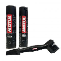 Kit nettoyage et lubrification chaine Motul pour motos de tout terrain